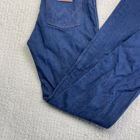 Vintage Wrangler Jeans Womens 9 x 36 Blue Cowboy Cut Denim USA Made 14MWZG - Picture 5 of 15